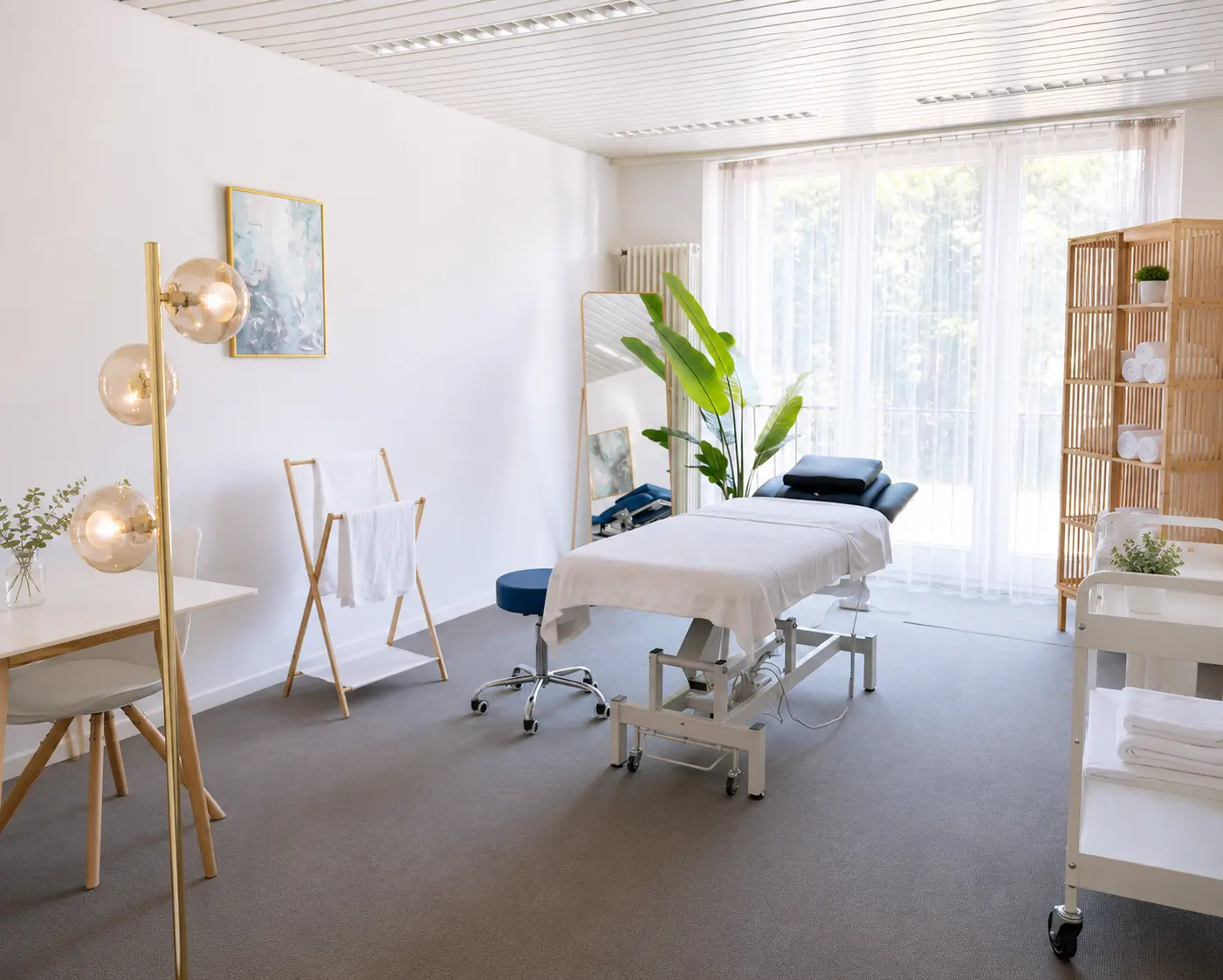 Praxis des Massage Zentrum Dottikon im Schloss Mühlenhof am Bahnhofweg